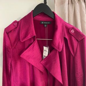 The Perfect Pink Trench Coat- NWT